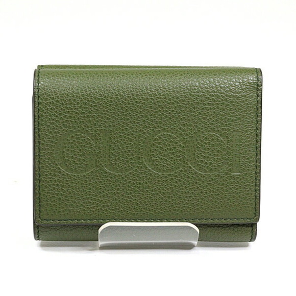 GUCCI Green Wallet - Picture 1 of 3